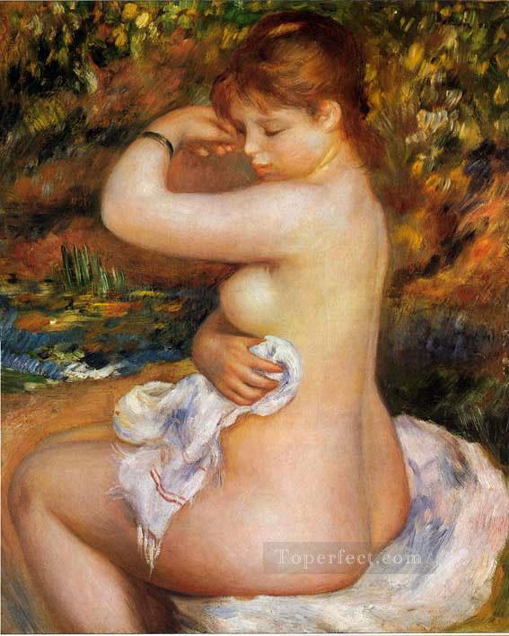 after the bath Pierre Auguste Renoir Oil Paintings